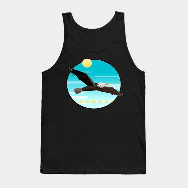 Falcon Tank Top by Brainable ART